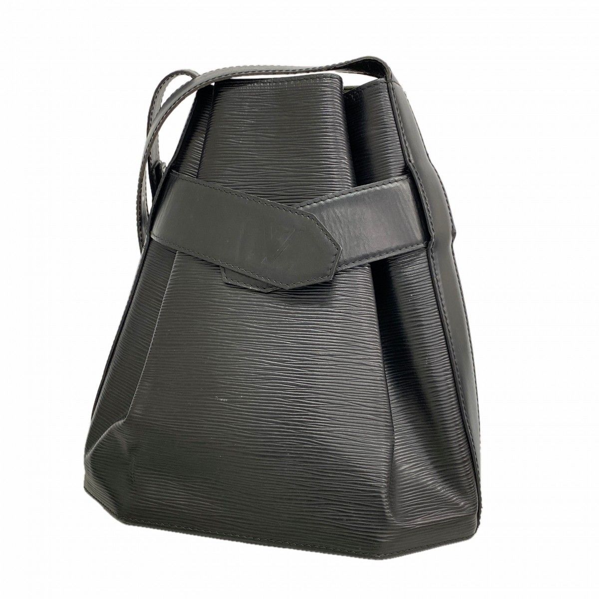 Louis Vuitton Shoulder Bag Epi Sac Depot PM Noir