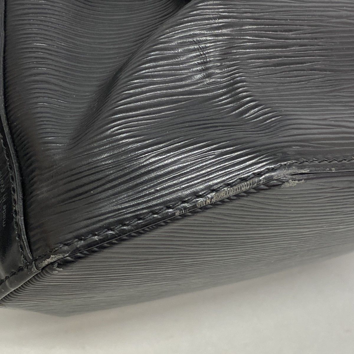 Louis Vuitton Shoulder Bag Epi Sac Depot PM Noir — view 6
