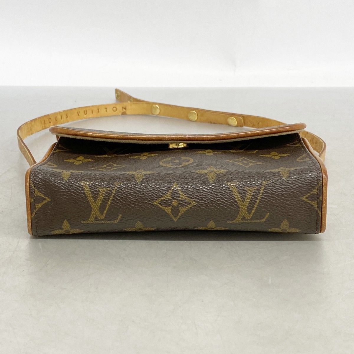 Louis Vuitton Waist Bag Monogram Pochette Florentine Brown — view 3