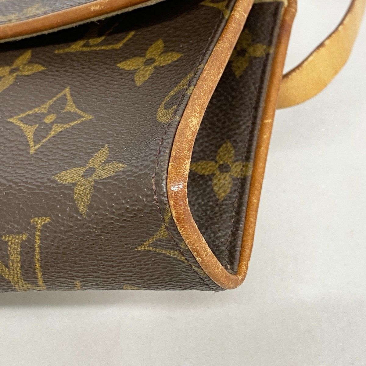 Louis Vuitton Waist Bag Monogram Pochette Florentine Brown — view 6