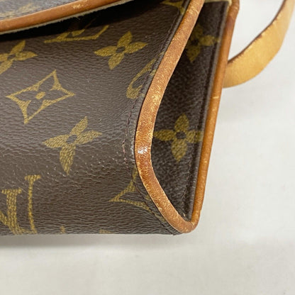 Louis Vuitton Waist Bag Monogram Pochette Florentine Brown — view 6