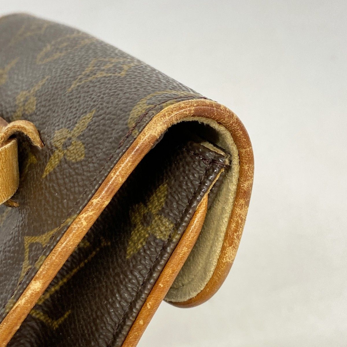 Louis Vuitton Waist Bag Monogram Pochette Florentine Brown — view 7