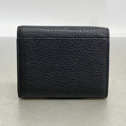 Louis Vuitton Trifold Wallet Portefeuille Capucines XS Noir — view 8