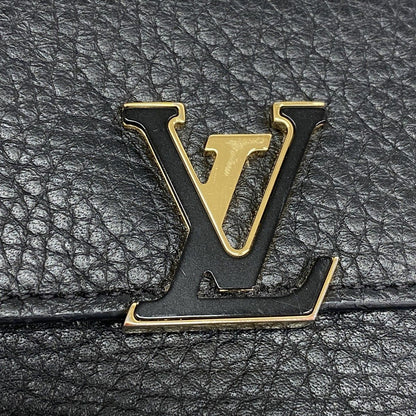 Louis Vuitton Trifold Wallet Portefeuille Capucines XS Noir — view 7