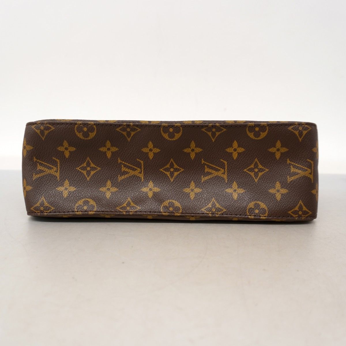 Louis Vuitton Shoulder Bag Monogram Mini Looping Brown — view 3