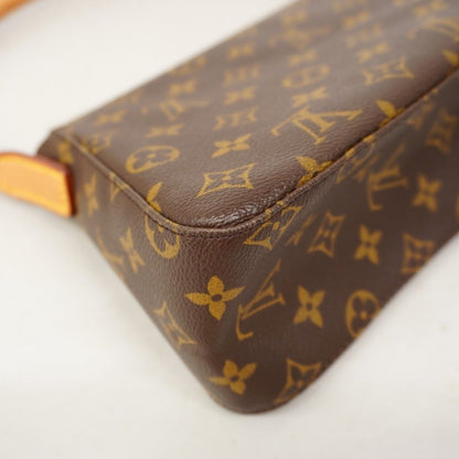 Louis Vuitton Shoulder Bag Monogram Mini Looping Brown — view 7