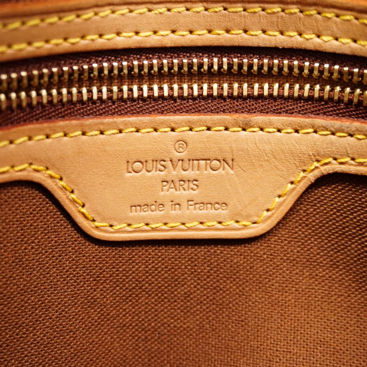 Louis Vuitton Shoulder Bag Monogram Mini Looping Brown — view 5