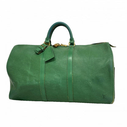 Louis Vuitton Boston Bag Epi Keepall 50 Borneo Green