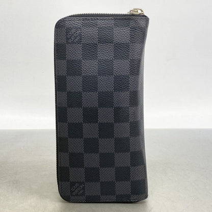 Louis Vuitton Wallet Damier Graphite Zippy Vertical Gray Black — view 9