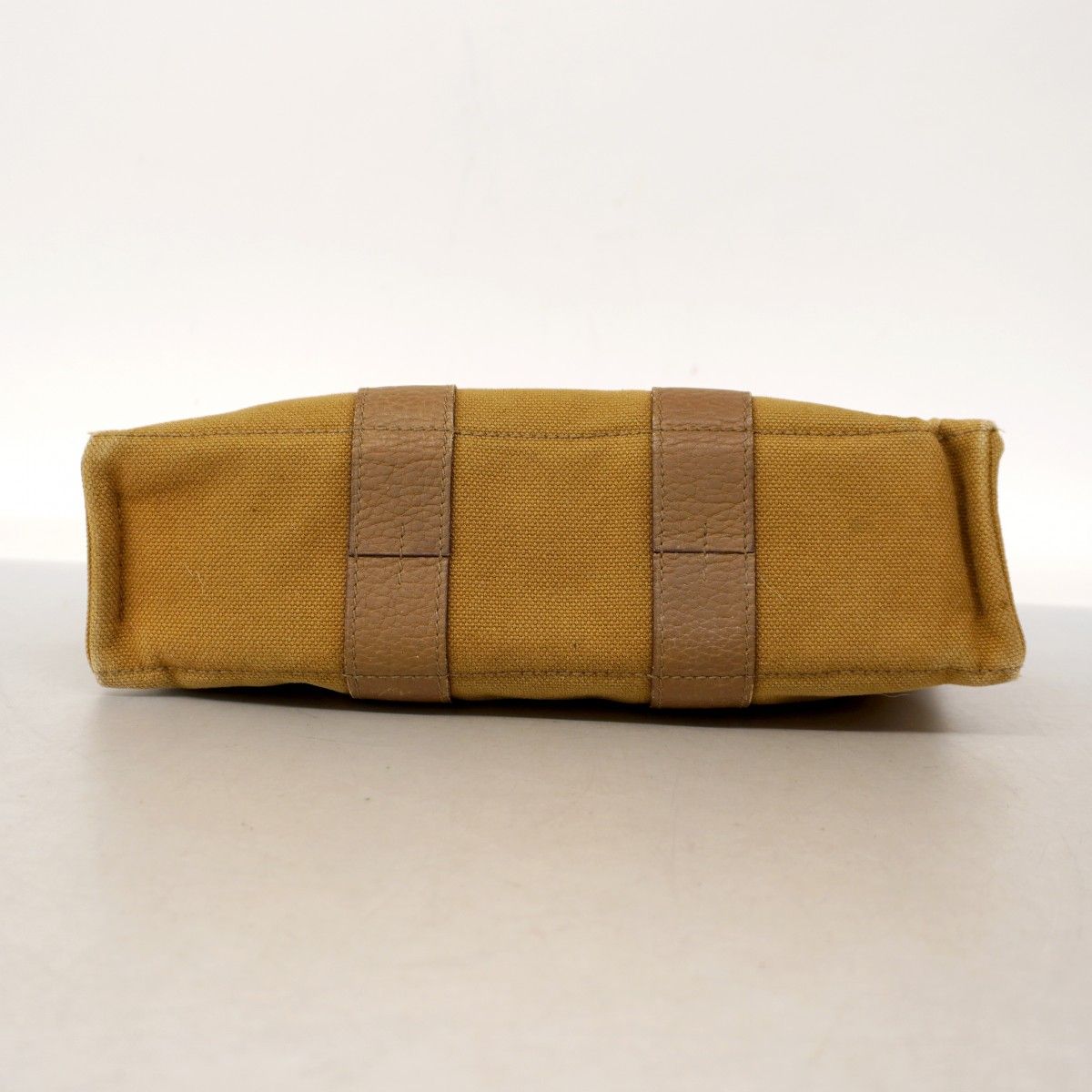 Hermes Tote Sac Ane PM Canvas Brown Silver — view 3
