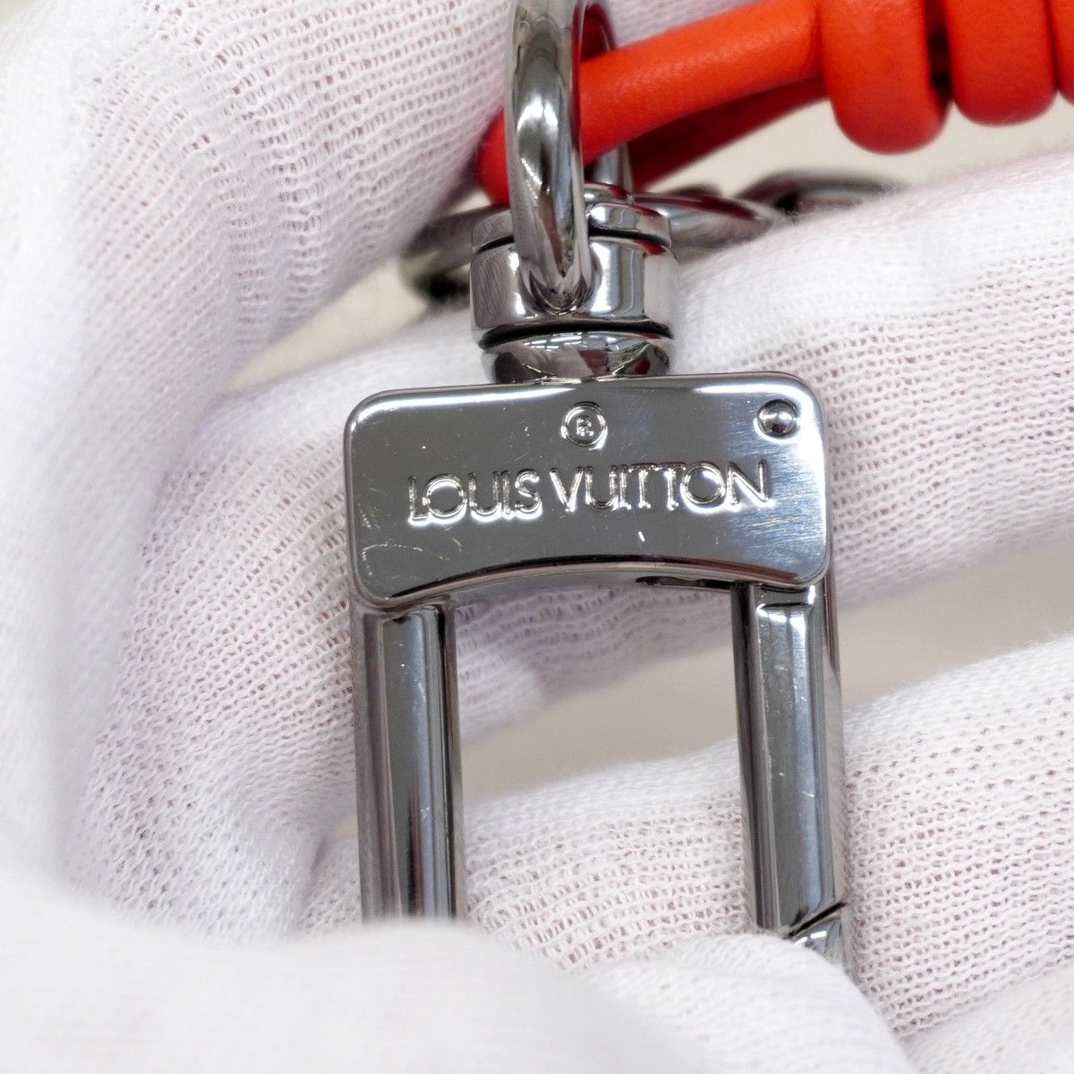 Louis Vuitton Key Holder Charm Leather Rope — view 3