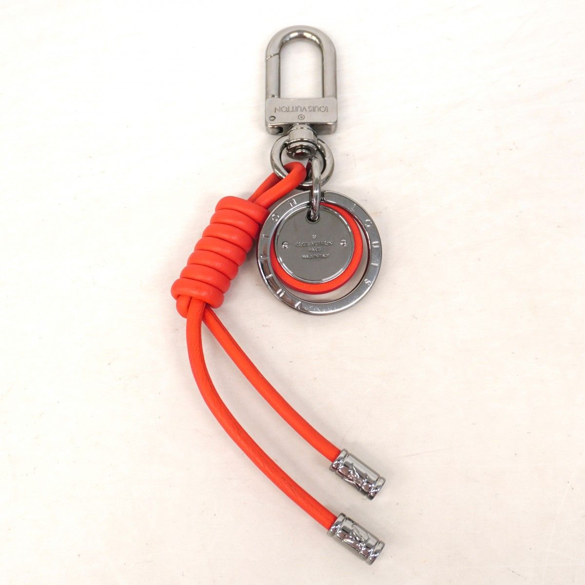 Louis Vuitton Key Holder Charm Leather Rope — view 8