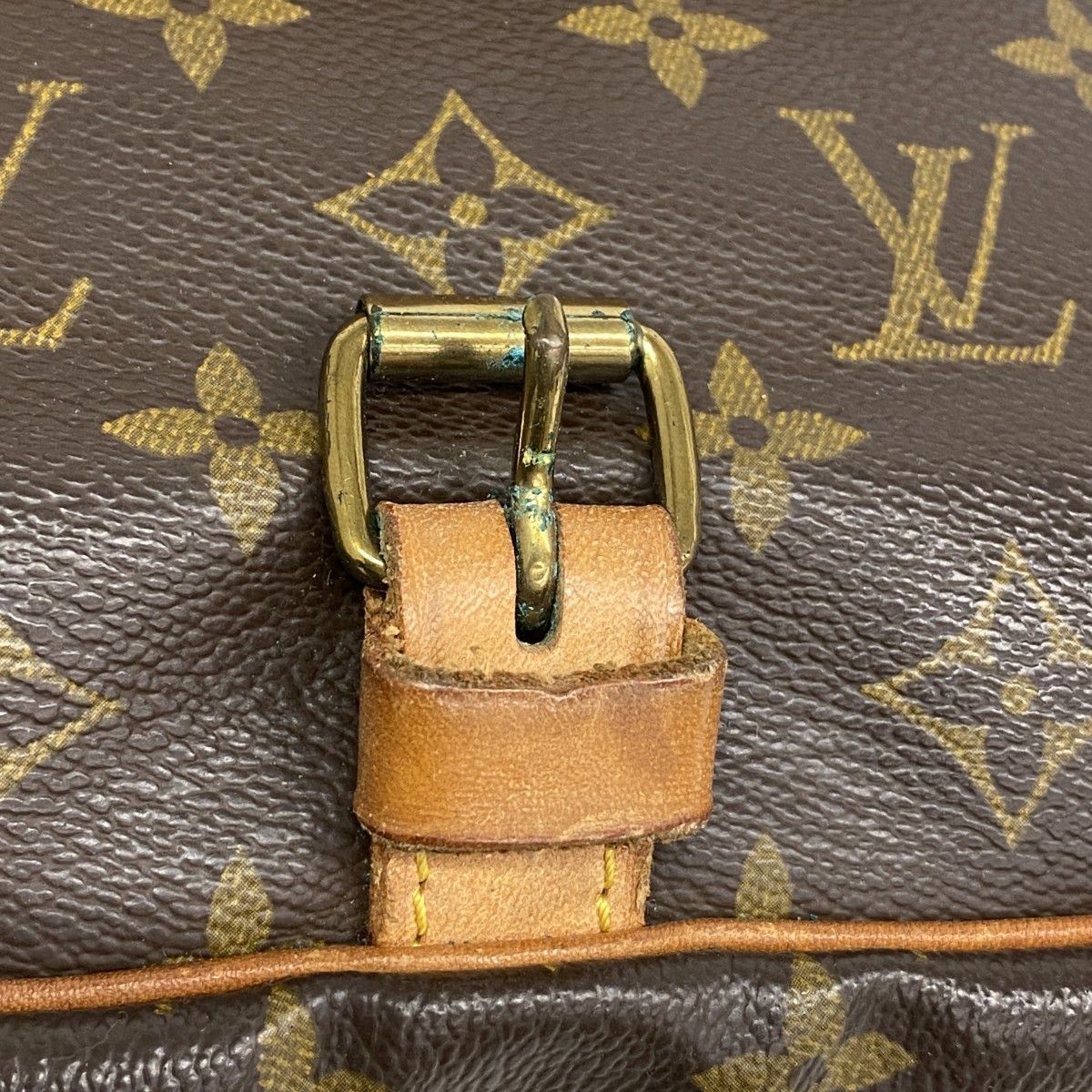 Louis Vuitton Shoulder Bag Monogram Saumur 30 Brown — view 9