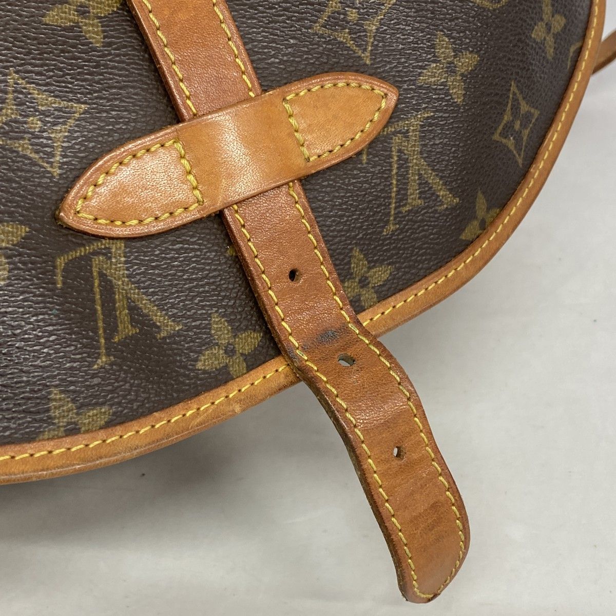 Louis Vuitton Shoulder Bag Monogram Saumur 30 Brown — view 6