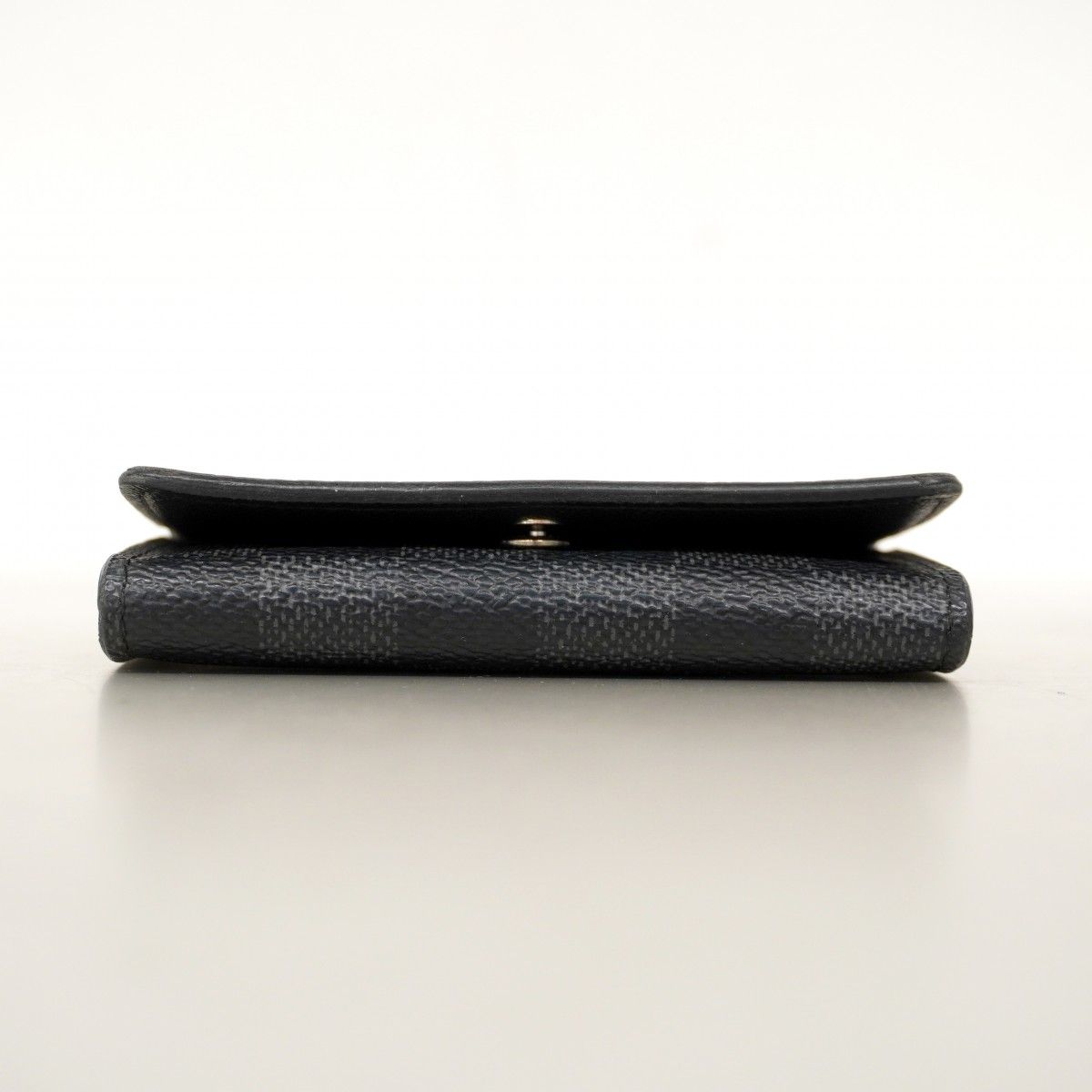 Louis Vuitton Card Case Damier Graphite Envelope Business Holder Gray Black — view 3