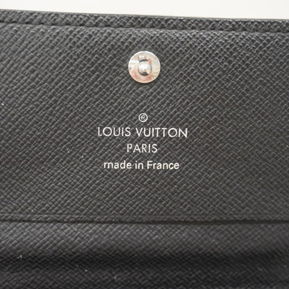 Louis Vuitton Card Case Damier Graphite Envelope Business Holder Gray Black — view 5