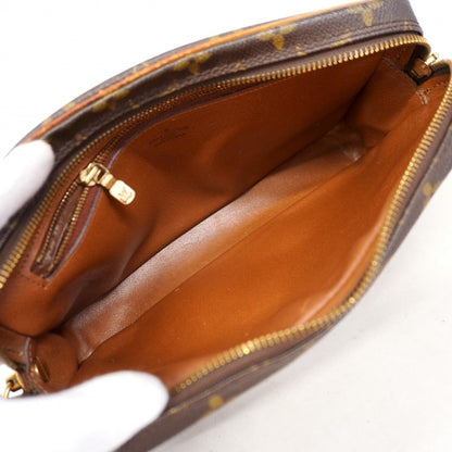 Louis Vuitton Clutch Monogram Marly Dragonne GM Brown — view 4