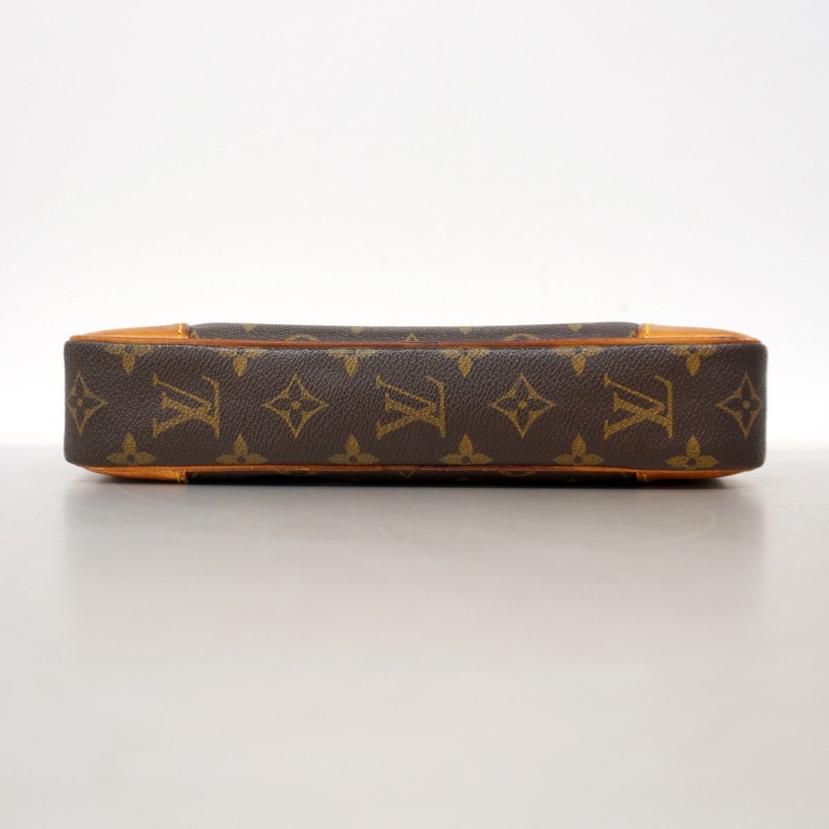 Louis Vuitton Clutch Monogram Marly Dragonne GM Brown — view 3