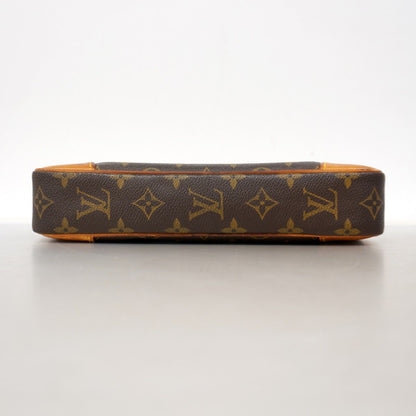 Louis Vuitton Clutch Monogram Marly Dragonne GM Brown — view 3
