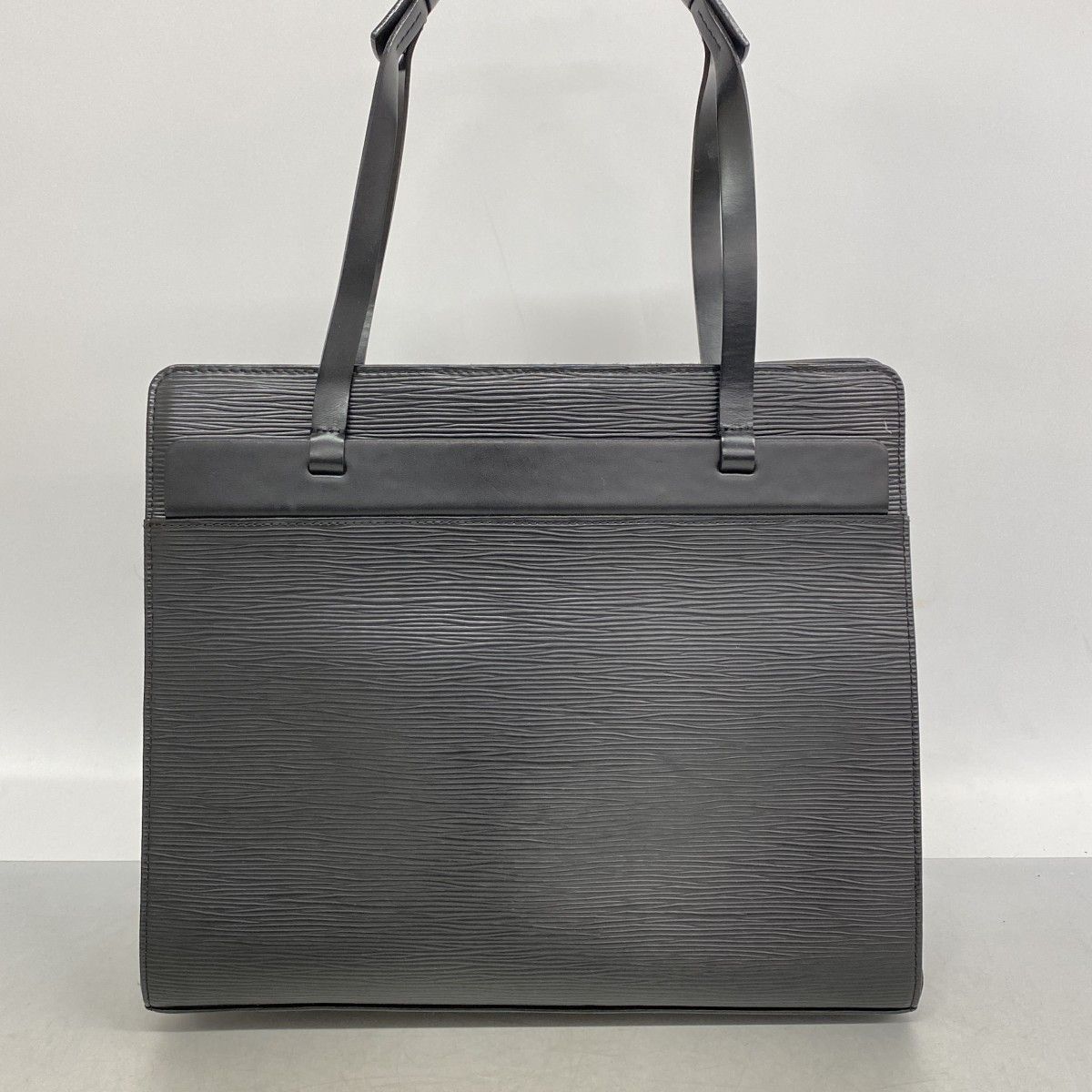 Louis Vuitton Tote Epi Croisette PM Noir — view 9