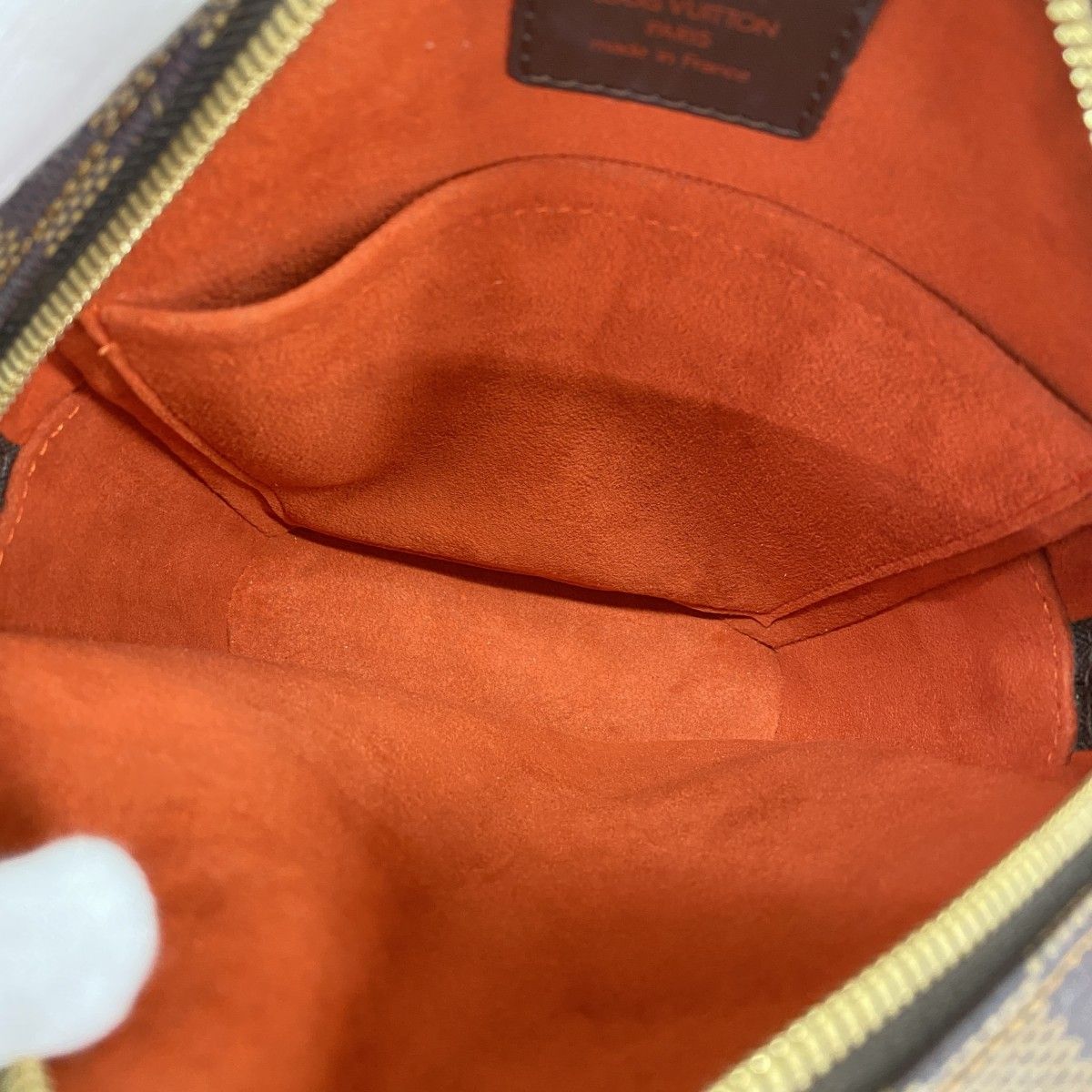 Louis Vuitton Shoulder Bag Damier Ipanema PM Ebene — view 4