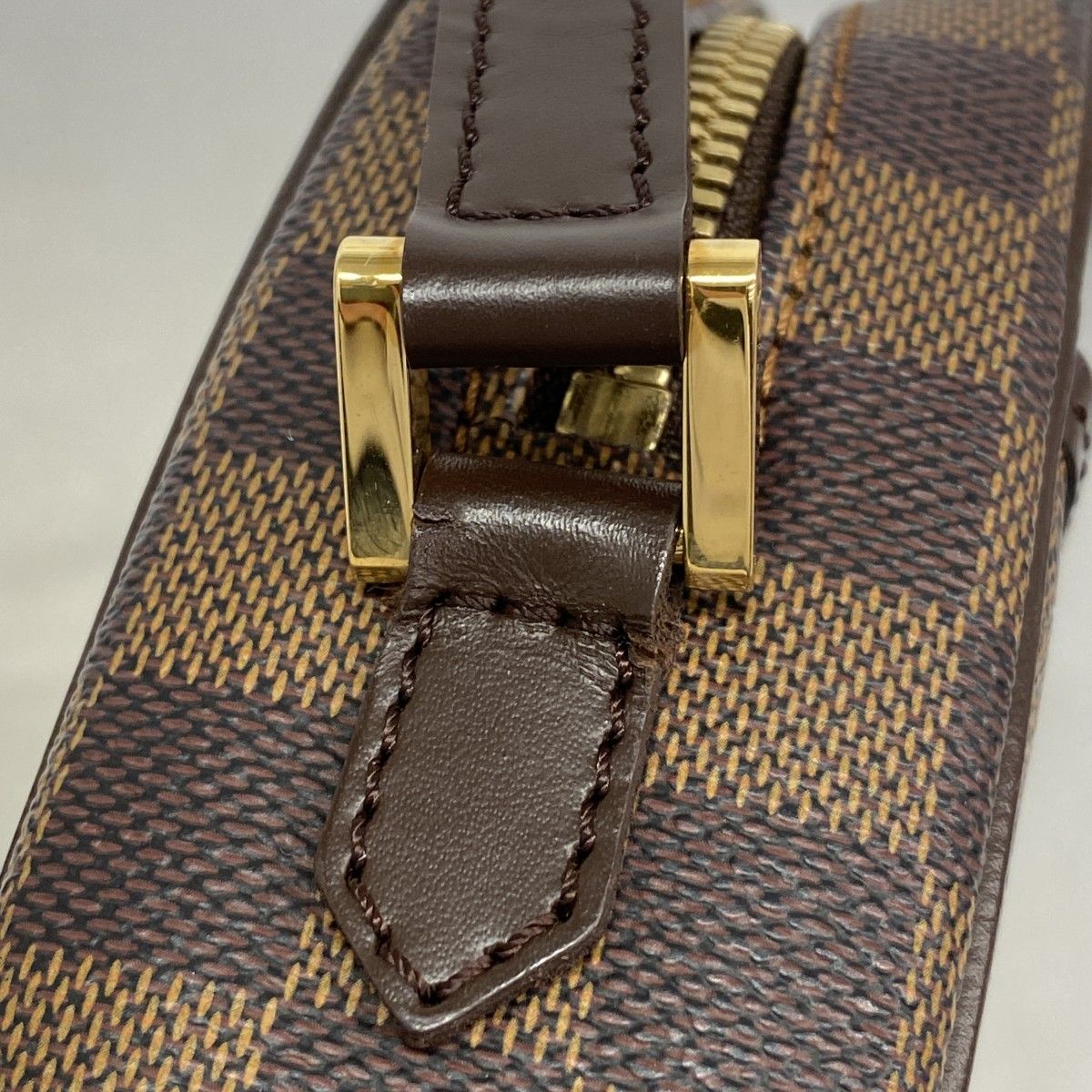 Louis Vuitton Shoulder Bag Damier Ipanema PM Ebene — view 6