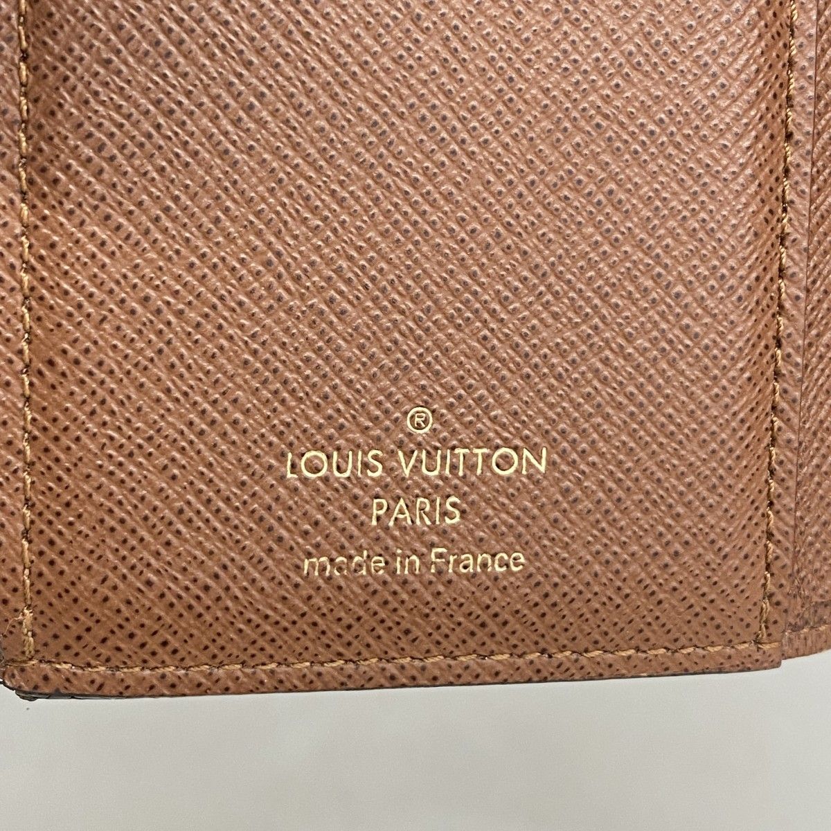 Louis Vuitton Trifold Wallet Monogram Portefeuille Victorine Brown — view 4