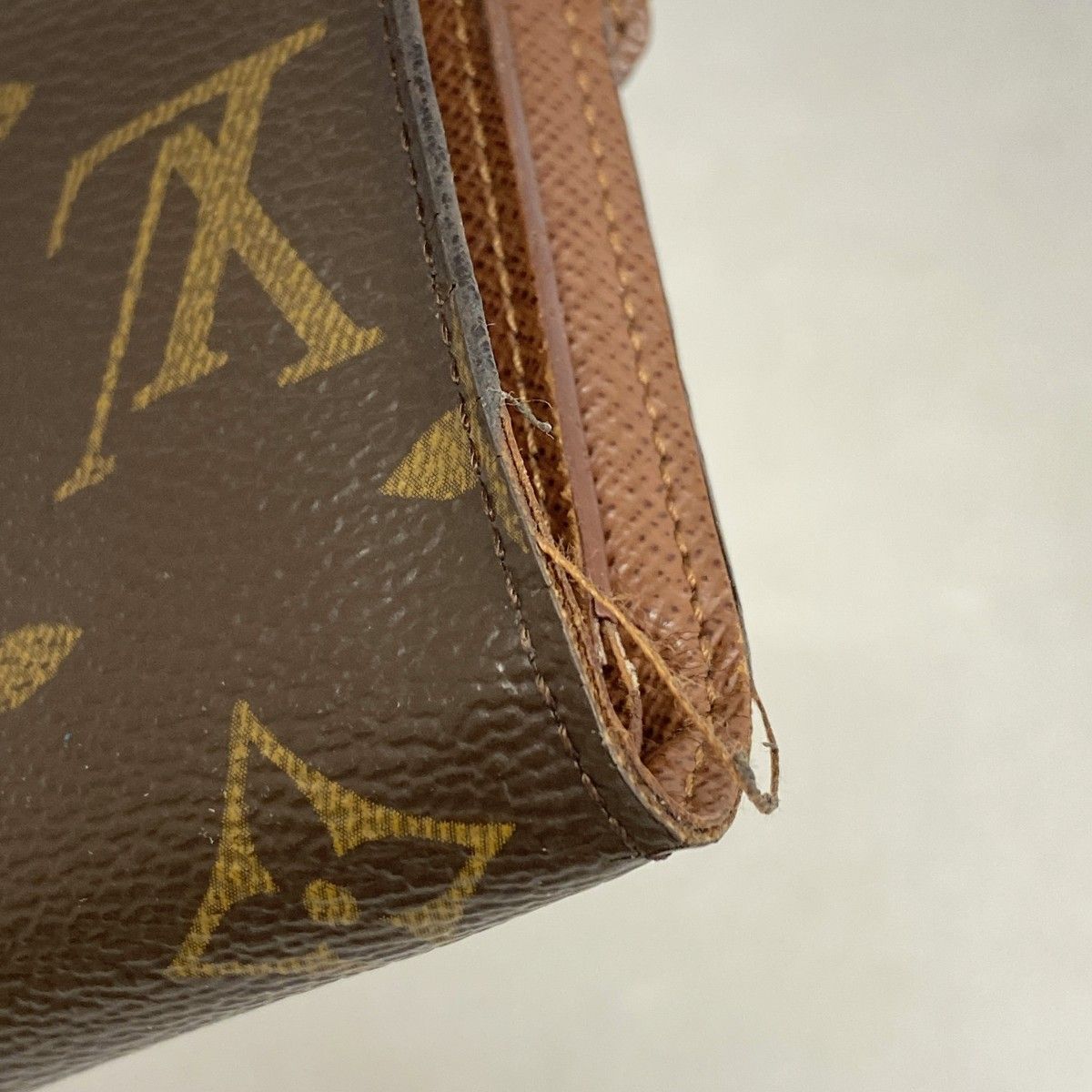 Louis Vuitton Trifold Wallet Monogram Portefeuille Victorine Brown — view 6