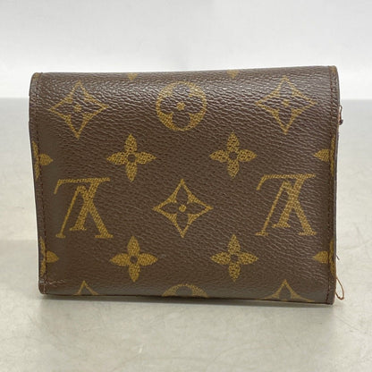 Louis Vuitton Trifold Wallet Monogram Portefeuille Victorine Brown — view 9