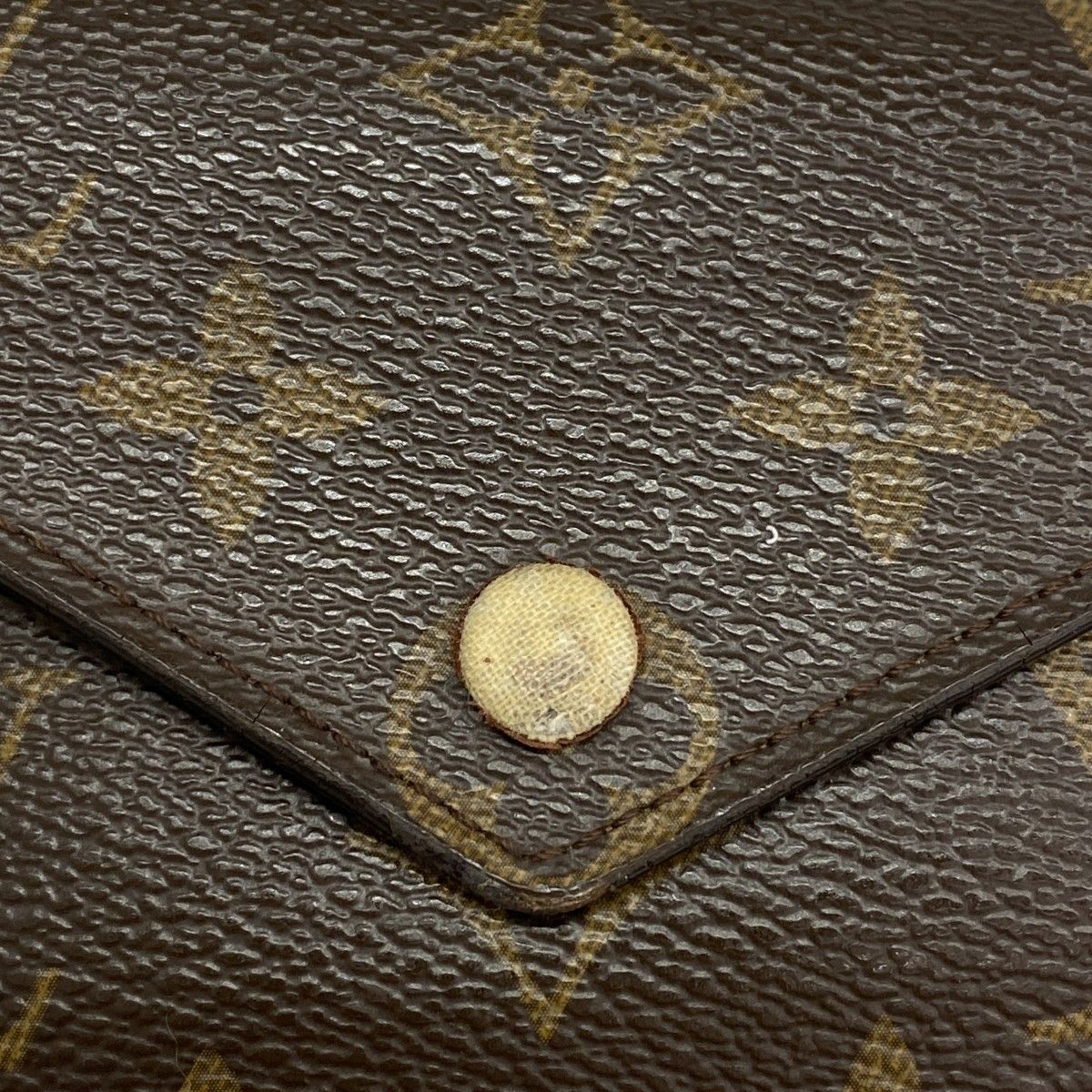 Louis Vuitton Trifold Wallet Monogram Portefeuille Victorine Brown — view 8