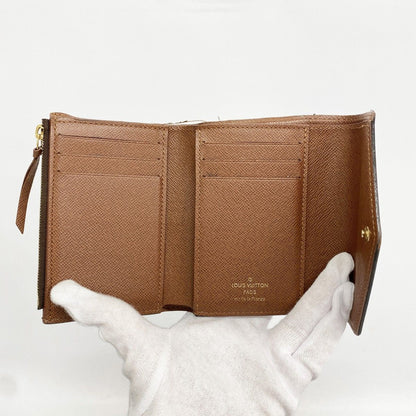 Louis Vuitton Trifold Wallet Monogram Portefeuille Victorine Brown — view 3