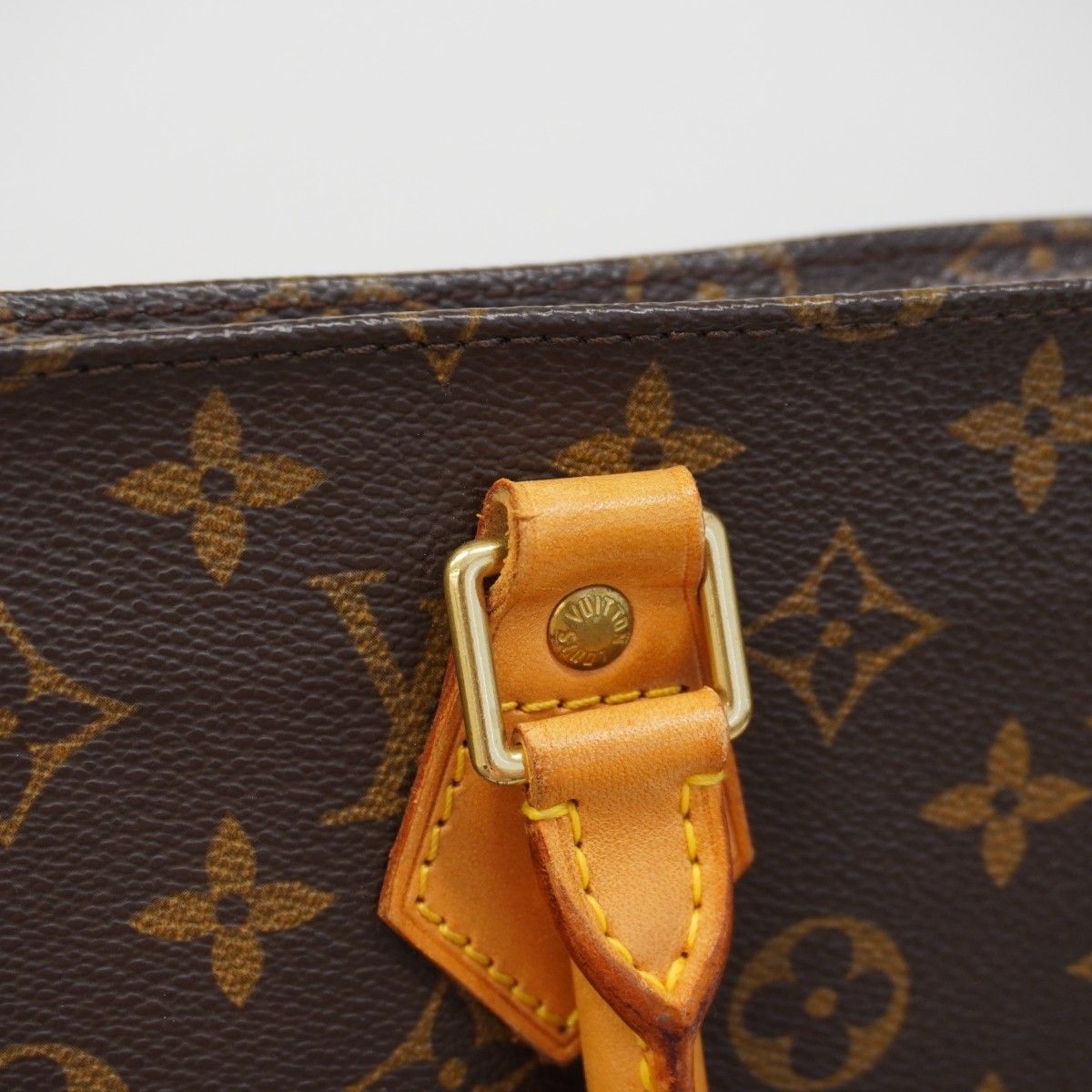 Louis Vuitton Tote Monogram Sac Plat Brown — view 7