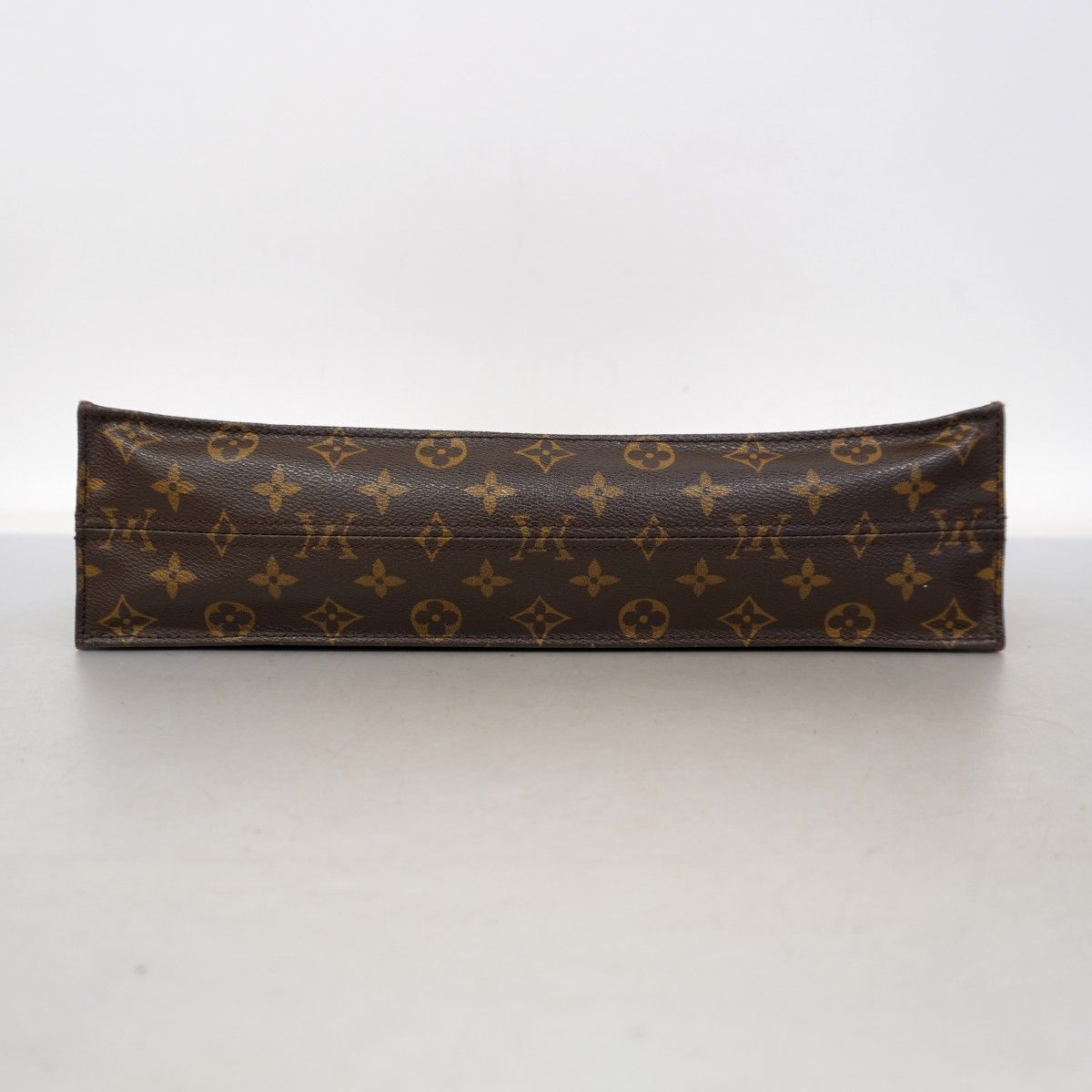 Louis Vuitton Tote Monogram Sac Plat Brown — view 3