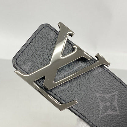 Louis Vuitton Belt Monogram Eclipse Ceinture LV Initial 40 Reversible Black — view 3
