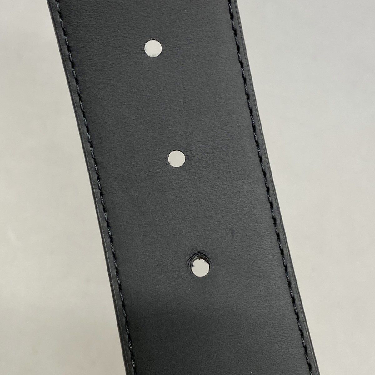 Louis Vuitton Belt Monogram Eclipse Ceinture LV Initial 40 Reversible Black — view 5