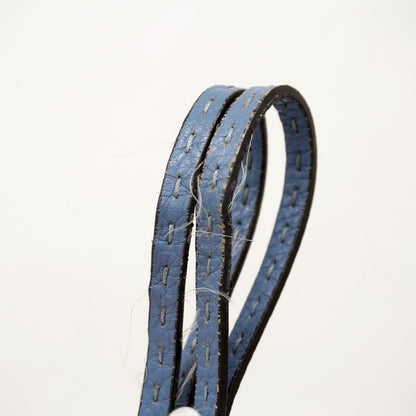 Fendi Tote Selleria Leather Blue Silver — view 7