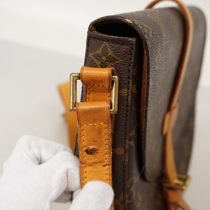Louis Vuitton Shoulder Bag Monogram Cite GM Brown — view 6