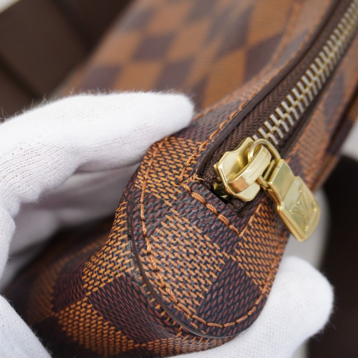 Louis Vuitton Belt Bag Damier Geronimos Ebene — view 7
