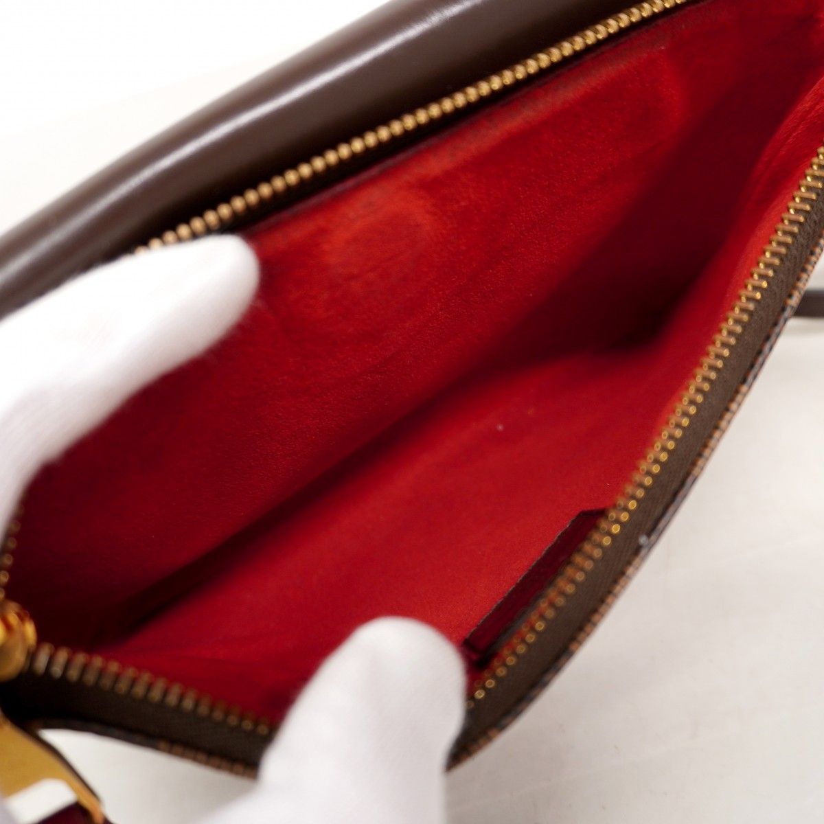 Louis Vuitton Shoulder Bag Damier Twice Ebene — view 4