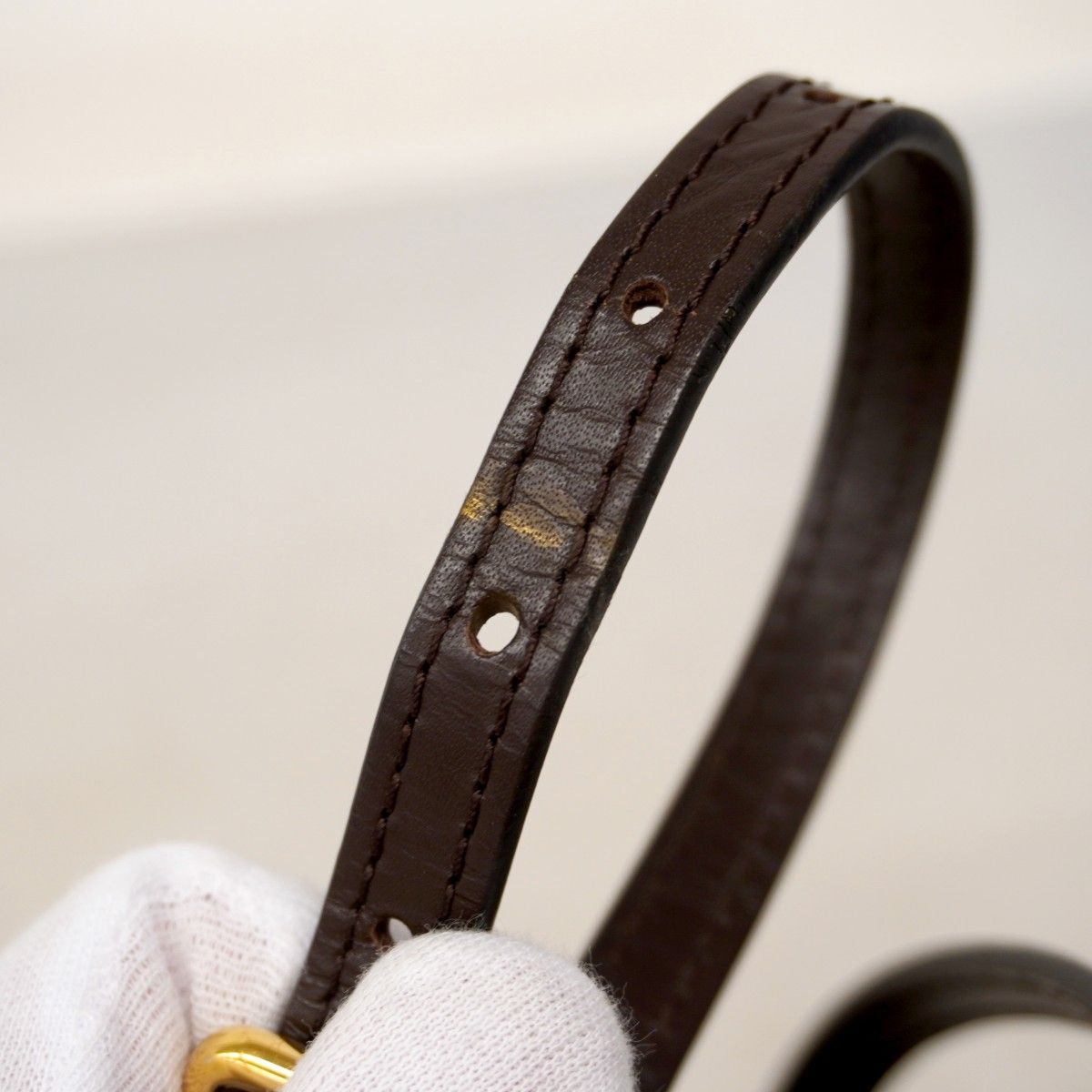 Louis Vuitton Shoulder Bag Damier Twice Ebene — view 7