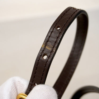 Louis Vuitton Shoulder Bag Damier Twice Ebene — view 7
