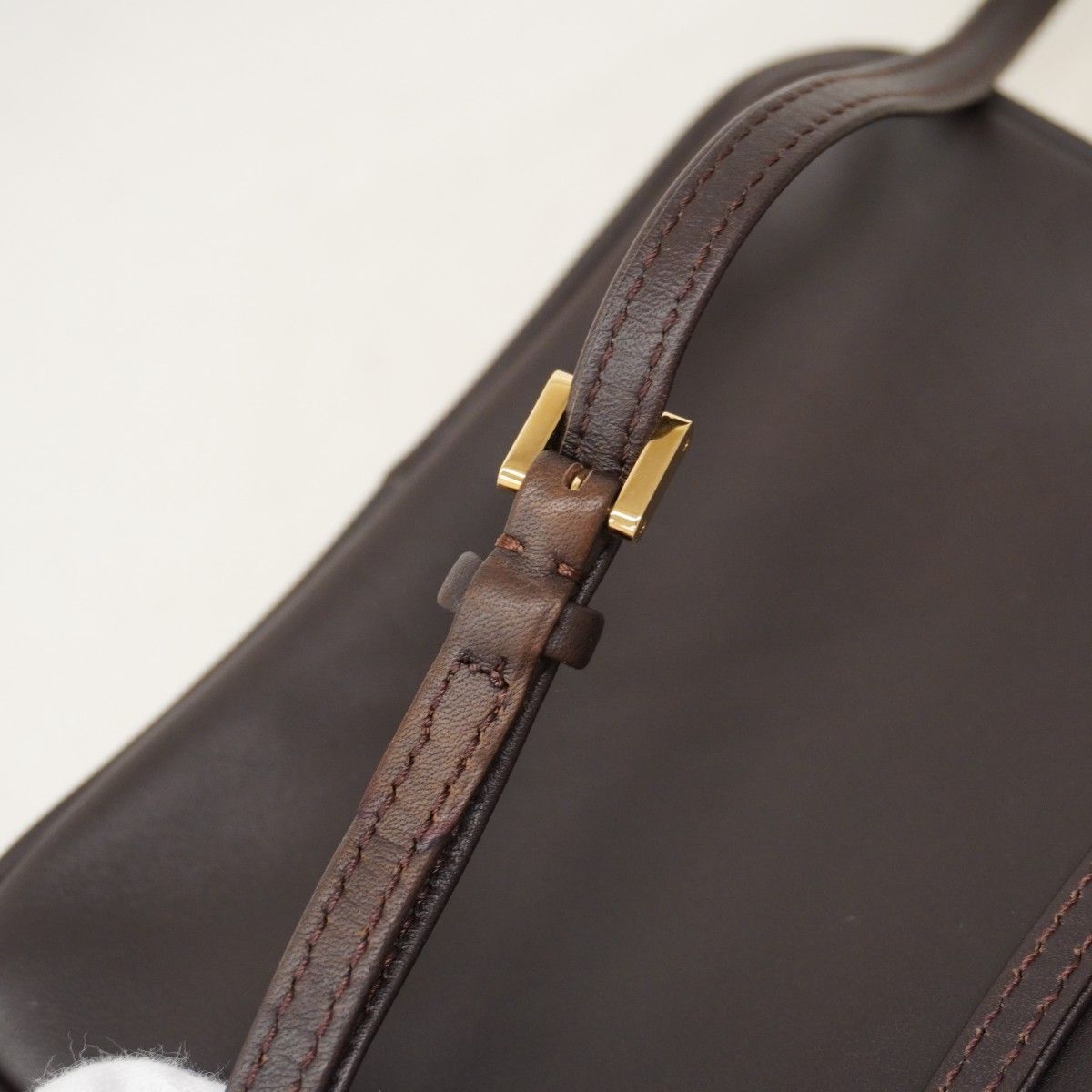 Louis Vuitton Shoulder Bag Damier Sauvage Gazelle Brown — view 7