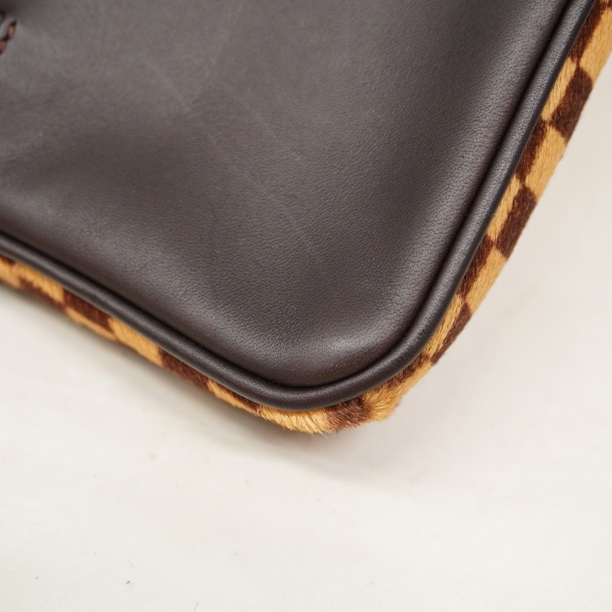 Louis Vuitton Shoulder Bag Damier Sauvage Gazelle Brown — view 6