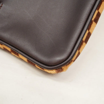 Louis Vuitton Shoulder Bag Damier Sauvage Gazelle Brown — view 6