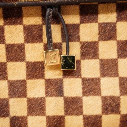 Louis Vuitton Shoulder Bag Damier Sauvage Gazelle Brown — view 8