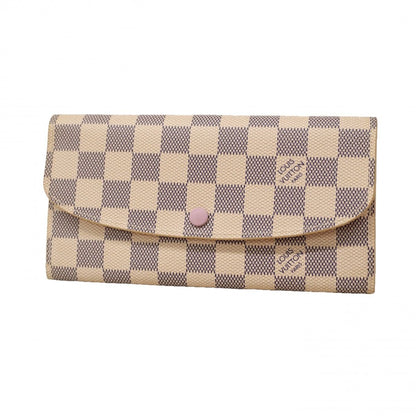 Louis Vuitton Wallet Damier Azur Portefeuille Emily Rose Velours