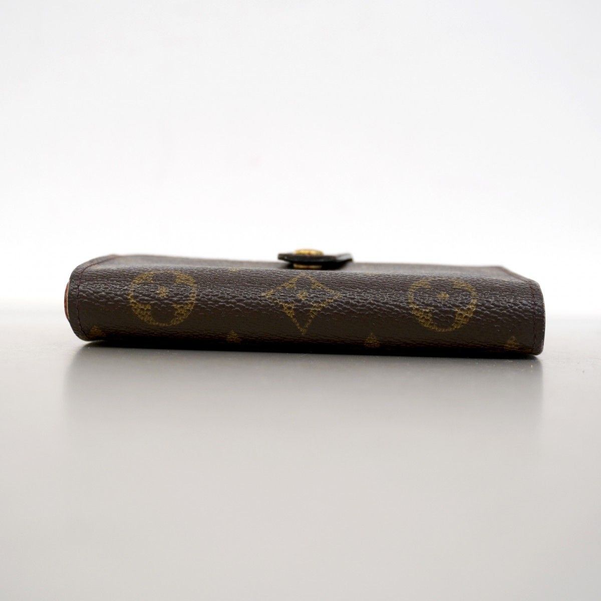 Louis Vuitton Wallet Monogram Porte-Monnaie Vier Viennois Brown — view 3