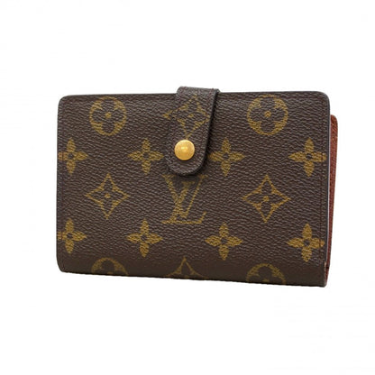 Louis Vuitton Wallet Monogram Porte-Monnaie Vier Viennois Brown