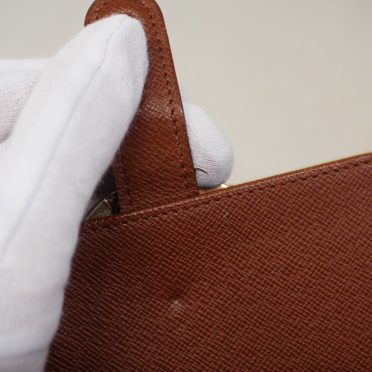 Louis Vuitton Wallet Monogram Porte-Monnaie Vier Viennois Brown — view 9