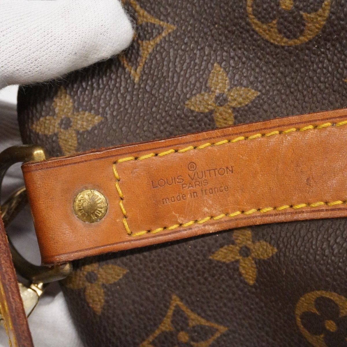 Louis Vuitton Boston Bag Monogram Keepall Bandouliere 60 Brown — view 5
